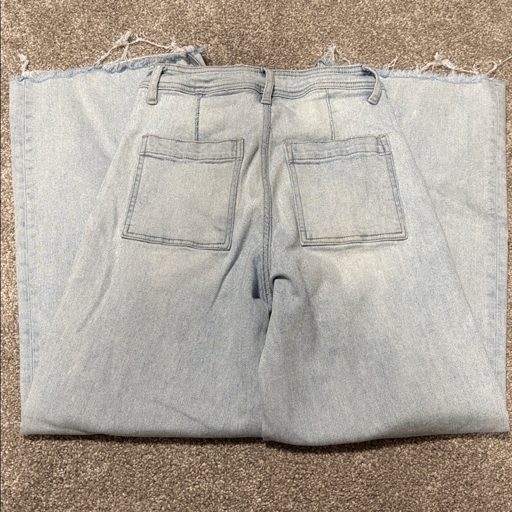 Vervet Light Blue Wide Leg Jeans - Picture 5 of 6